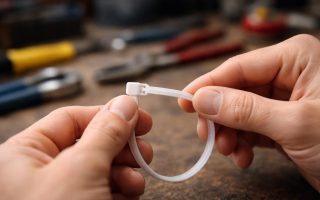 mains-collier-serrage-atelier-outils