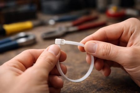 mains-collier-serrage-atelier-outils