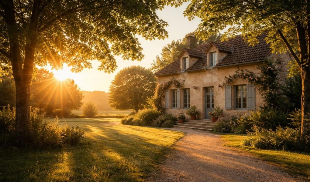 maison-est-lumiere-arbres-calme