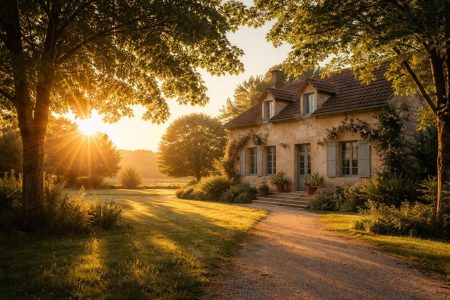 maison-est-lumiere-arbres-calme