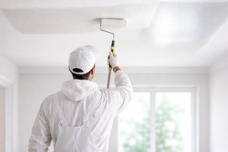 peintre-combinaison-blanche-plafond-rouleau