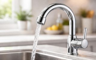 robinet-eau-claire-cuisine-floue