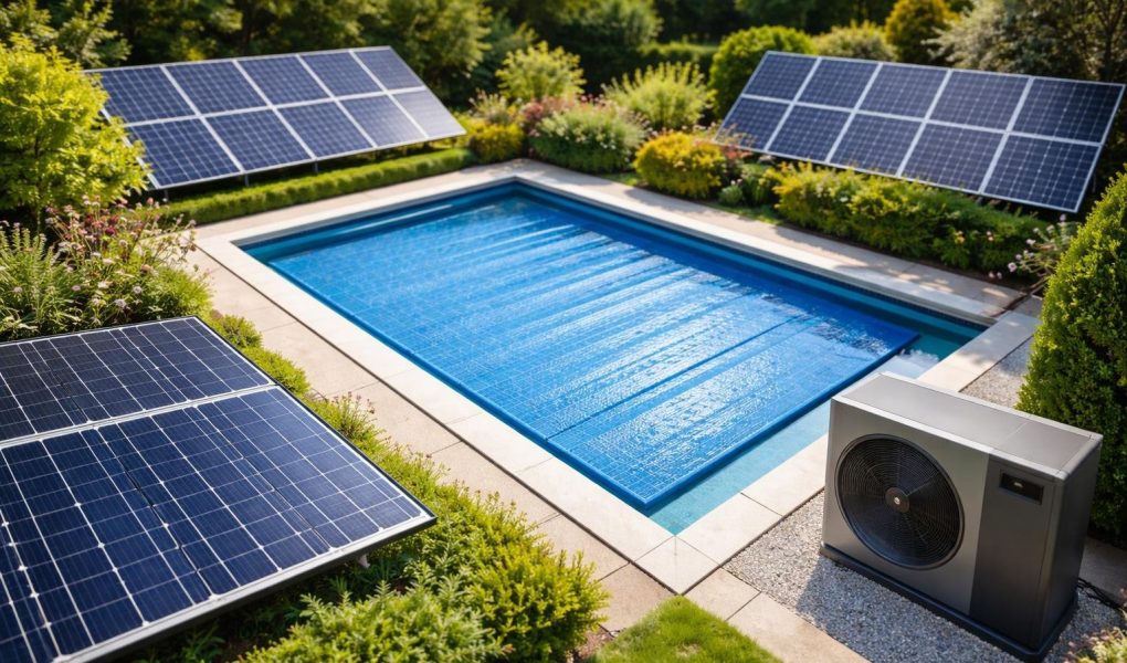 piscine-panneaux-solaires-pompe-couverture