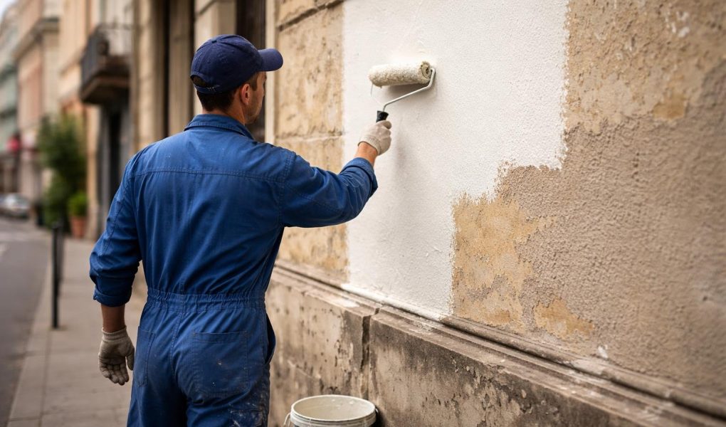 artisan-peinture-facade-batiment-ancien