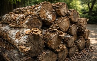 bois-champignons-merule-cour-arbres